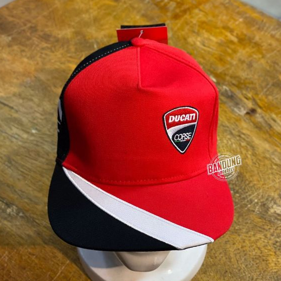 Topi Baseball Ducati Corse Original Topi Moto GP Merchandise premium Original