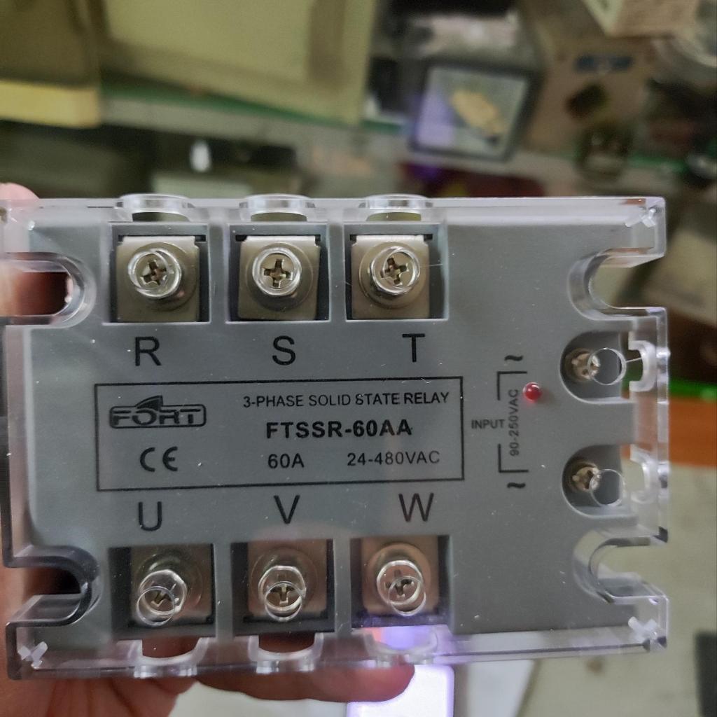 FTSSR-60AA 3 PHASE SOLID STATE RELAY AC-AC FORT 3phase 3p 60a