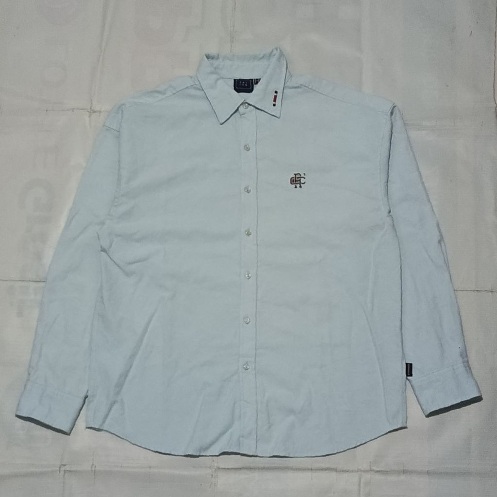 Romantic crown Rc Club logo Oxford shirt
