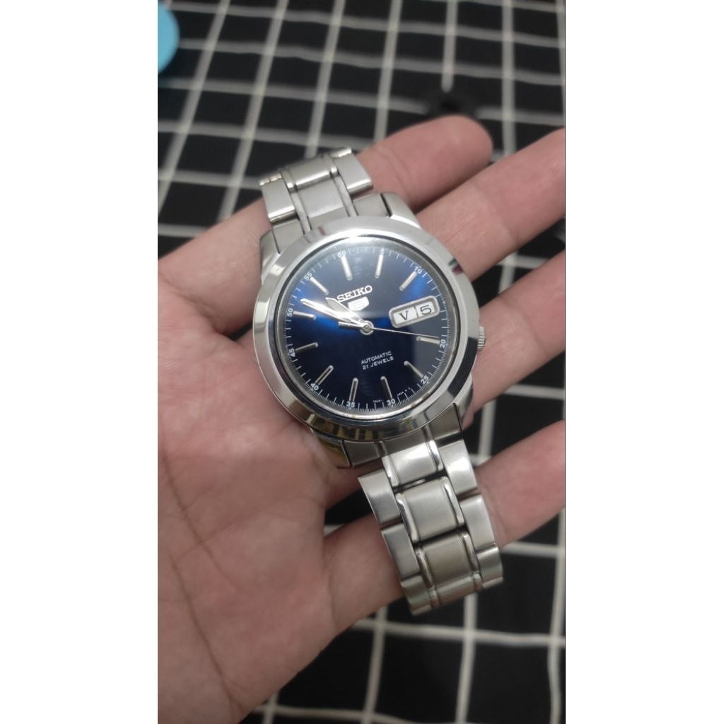 Seiko 5 SNKE51K1 Blue Dial Fullset Original