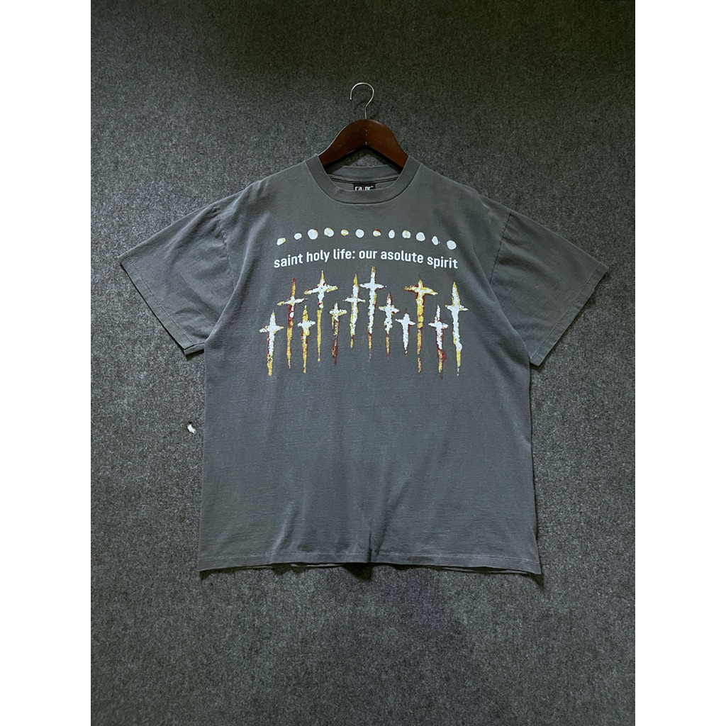Saint Holy life Jesus Tee Vintage