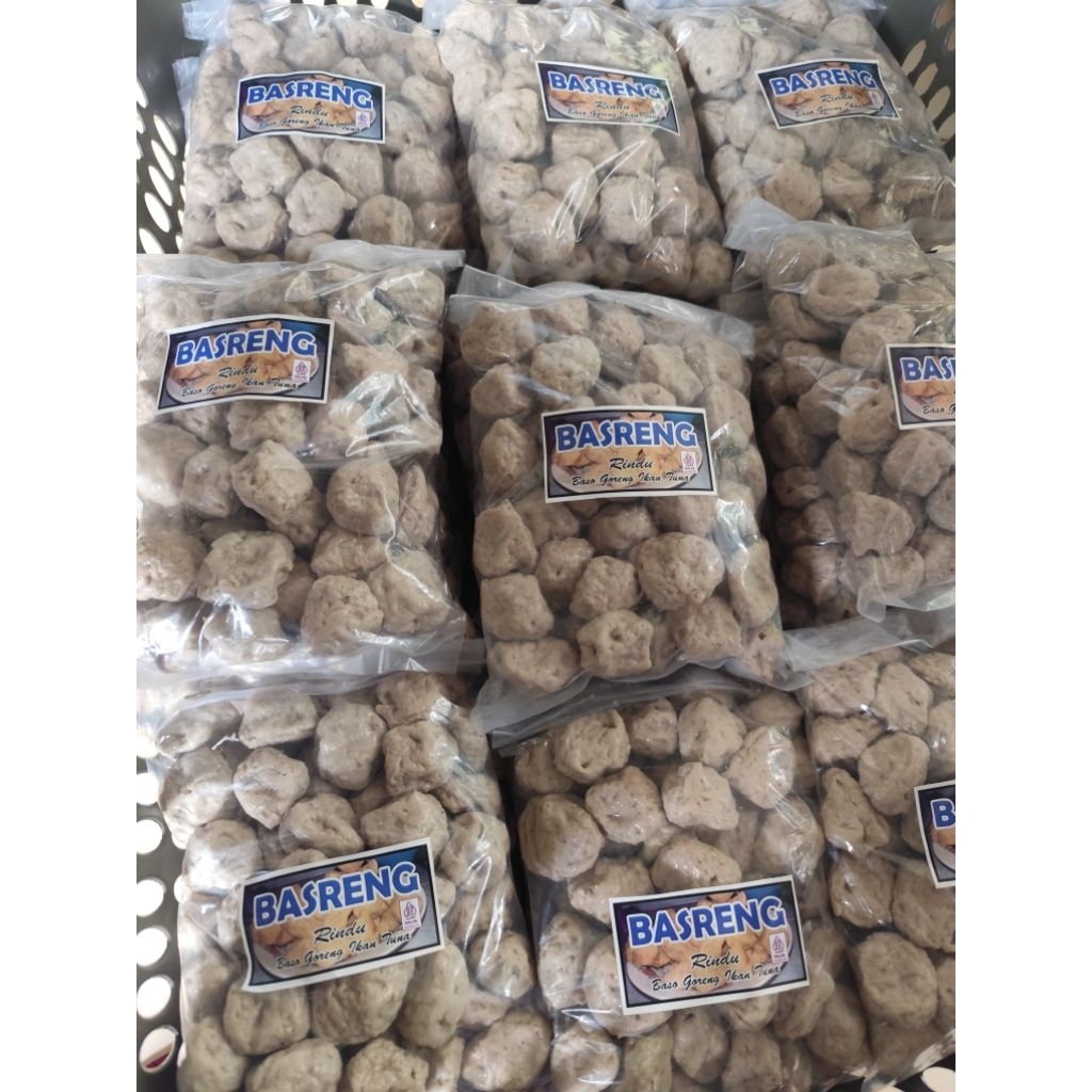 Basreng Mentah Ikan Tuna Isi 50 – Baso Goreng Siap Goreng