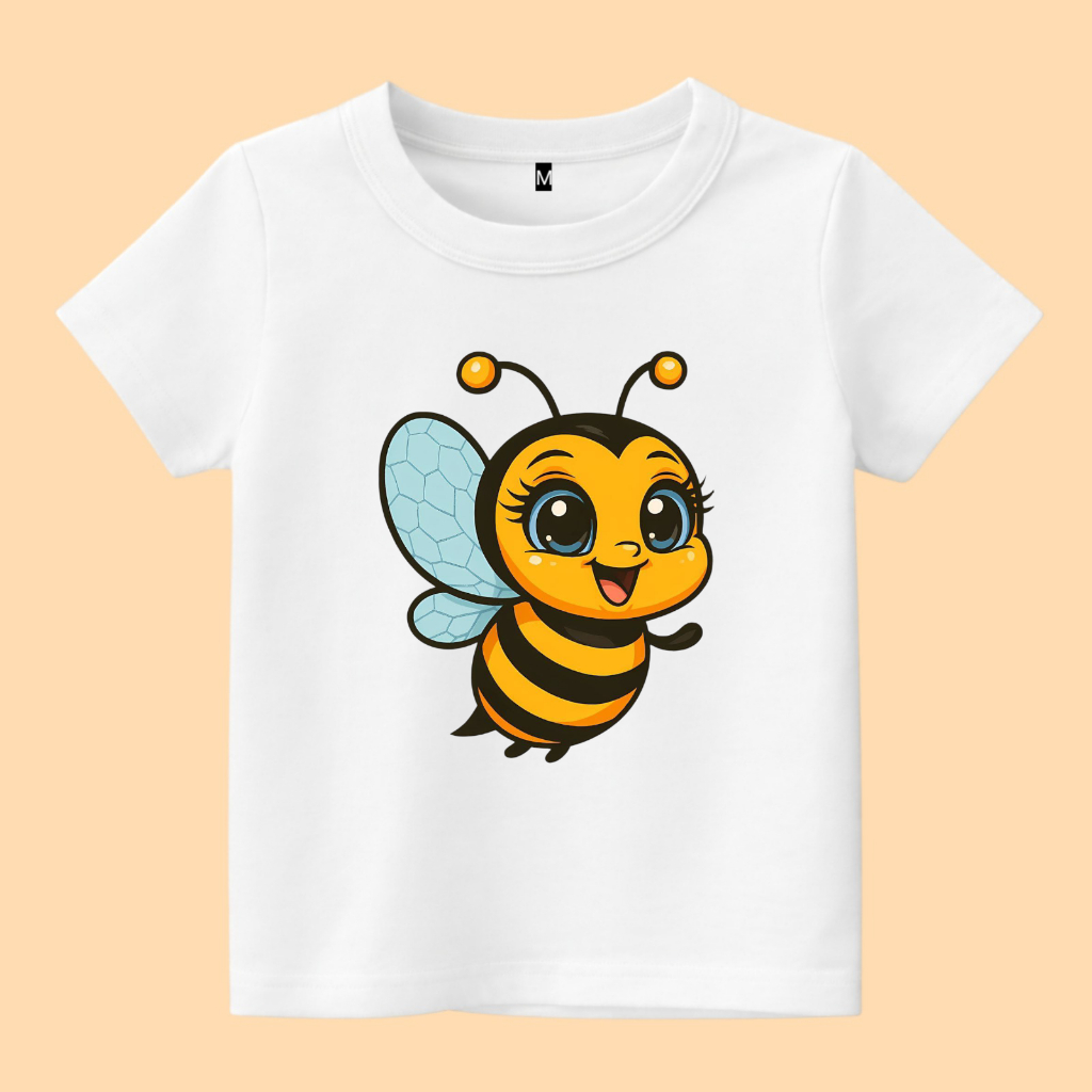 Baju kaos anak gambar lebah