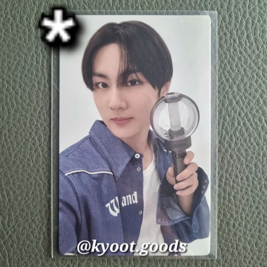 Photocard Enhypen Jungwon Lightstick Ver 2