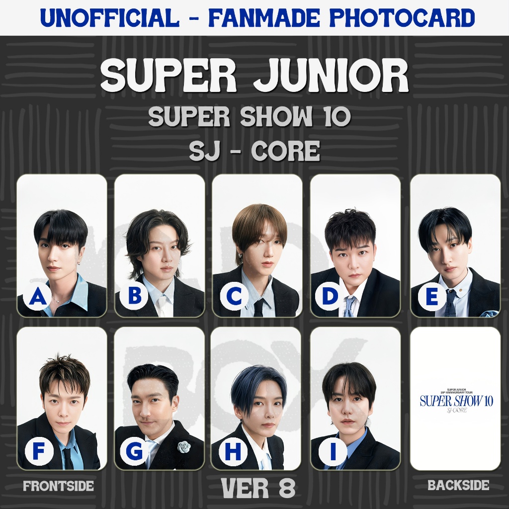 PC-0007, Unofficial Fanmade Photocard Super Junior Super Junior25 Season Greetings Super Show