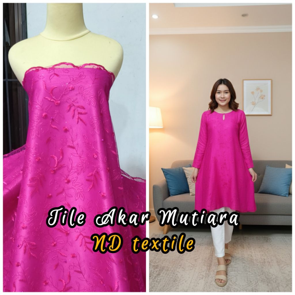 Tile Akar Allower/Tile Mutiara/tule Akar Mutiara