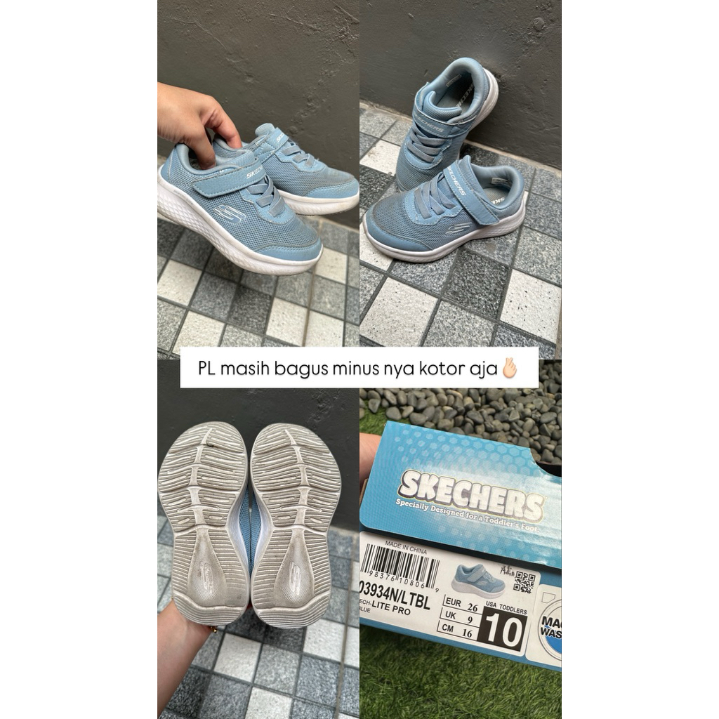 PRELOVED Skechers anak