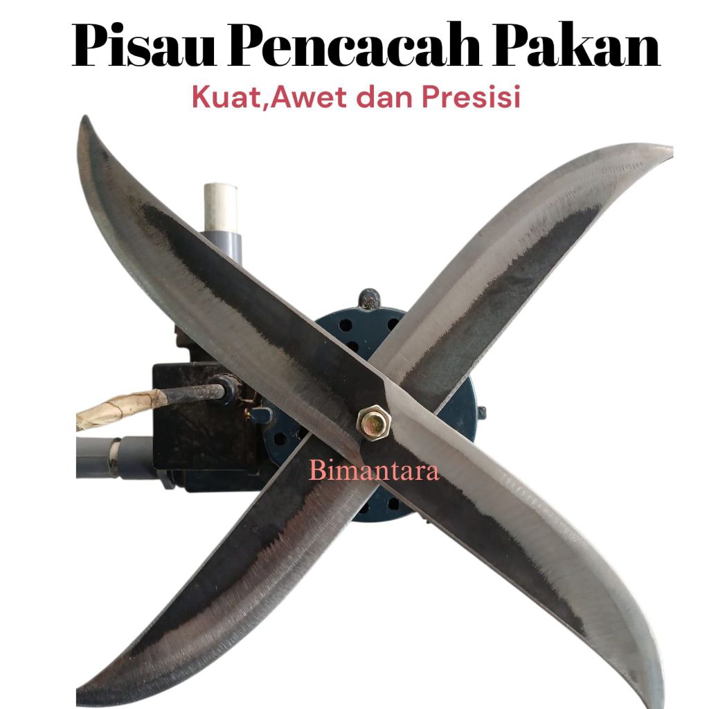 Alat Pencacah Pakan Ternak atau pisau pencacah pakan entok