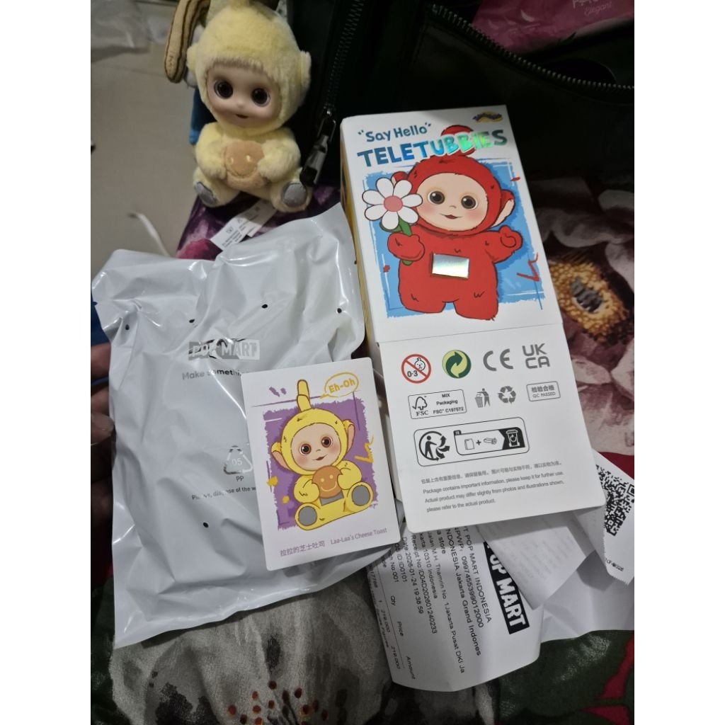 popmart teletubbies laa laa