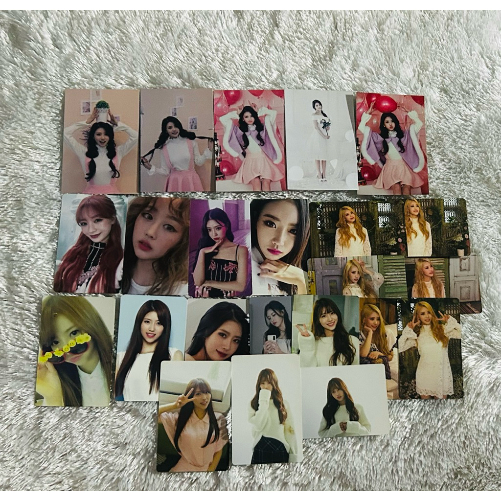 Lovelyz - Lee Mijoo, Lee Sujeong (Baby Soul), Jeong Yein Photocard (PC) (Album + SG + POB + Other)