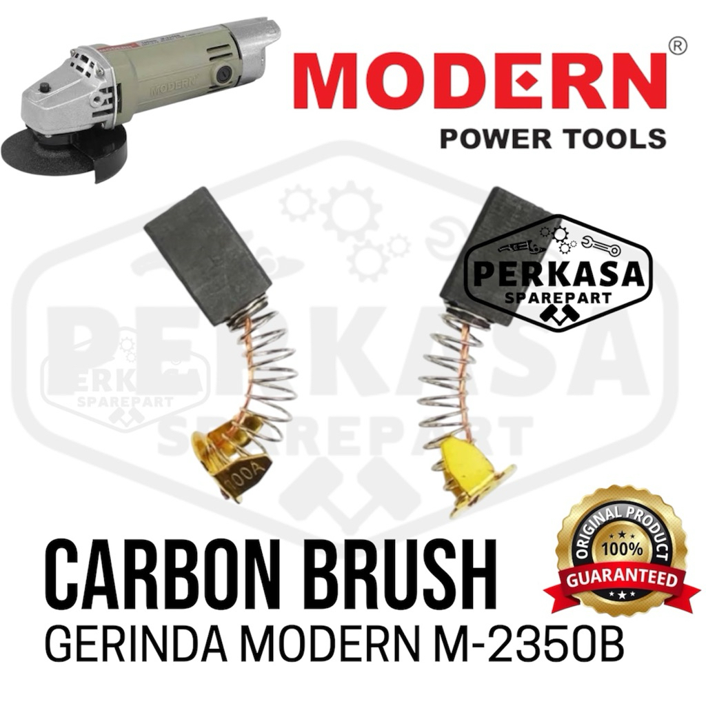 MODERN Carbon Brush Gerinda M2350B Arang Brostel Gerinda Modern 2350 M2350 M 2350B