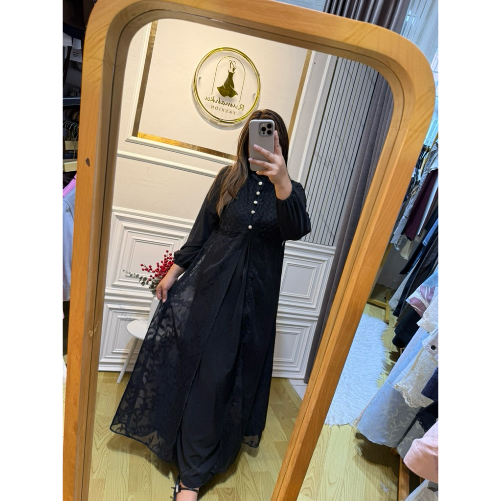 gamis lebaran 2026 model gamis terbaru mewah