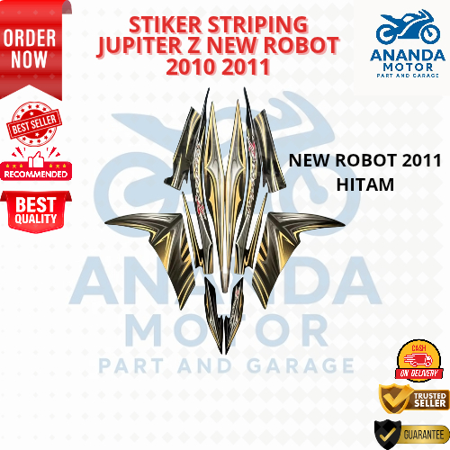 STRIPING STIKER YAMAHA JUPITER Z NEW ROBOT 2010-2011 SEMUA WARNA GRADE ORIGINAL