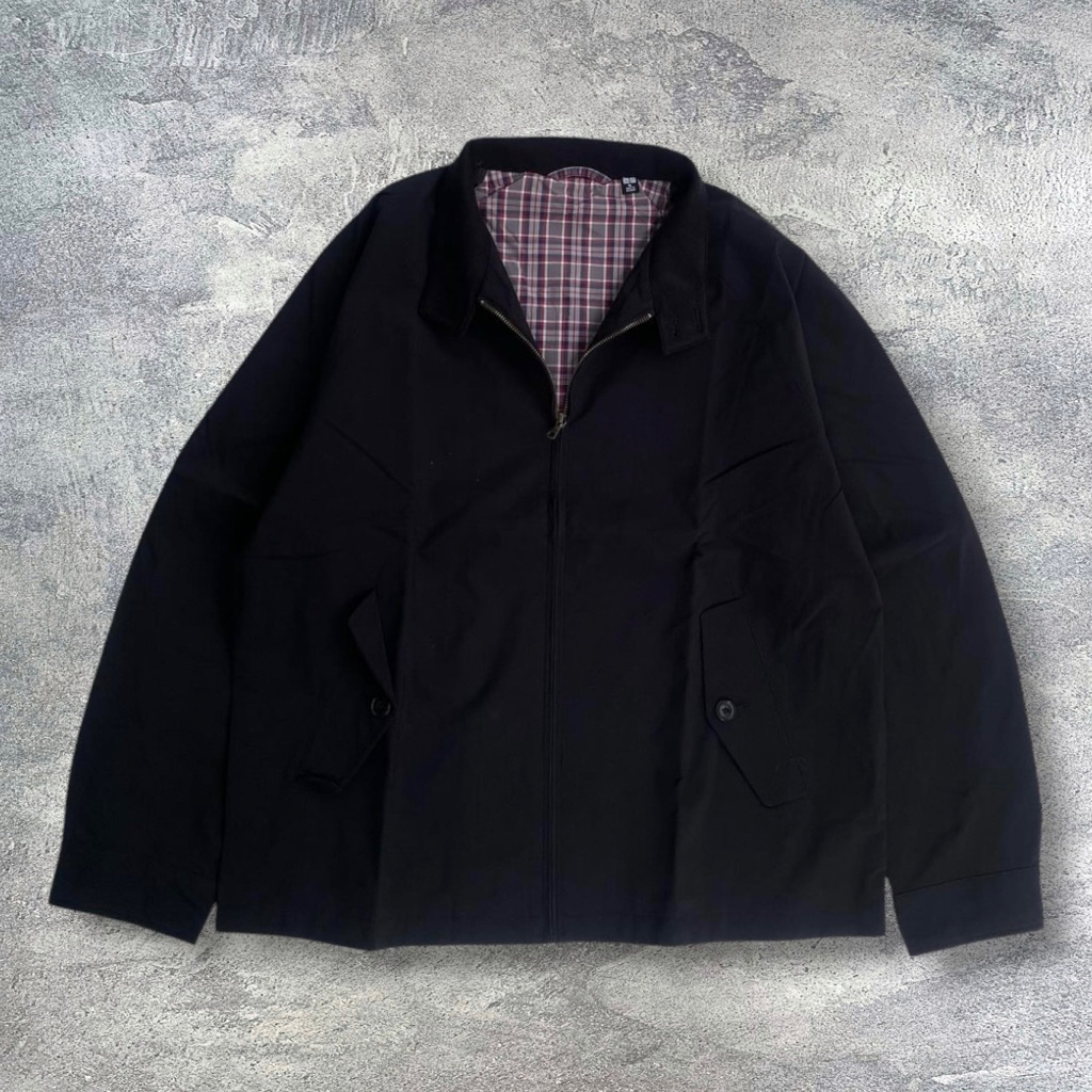 Jaket Uniqlo Harrington Men XL