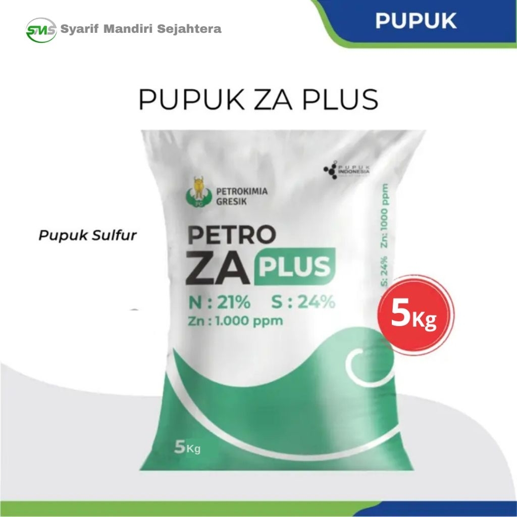 PUPUK ZA PLUS SULFUR REPACK 5KG PETRO GRESIK