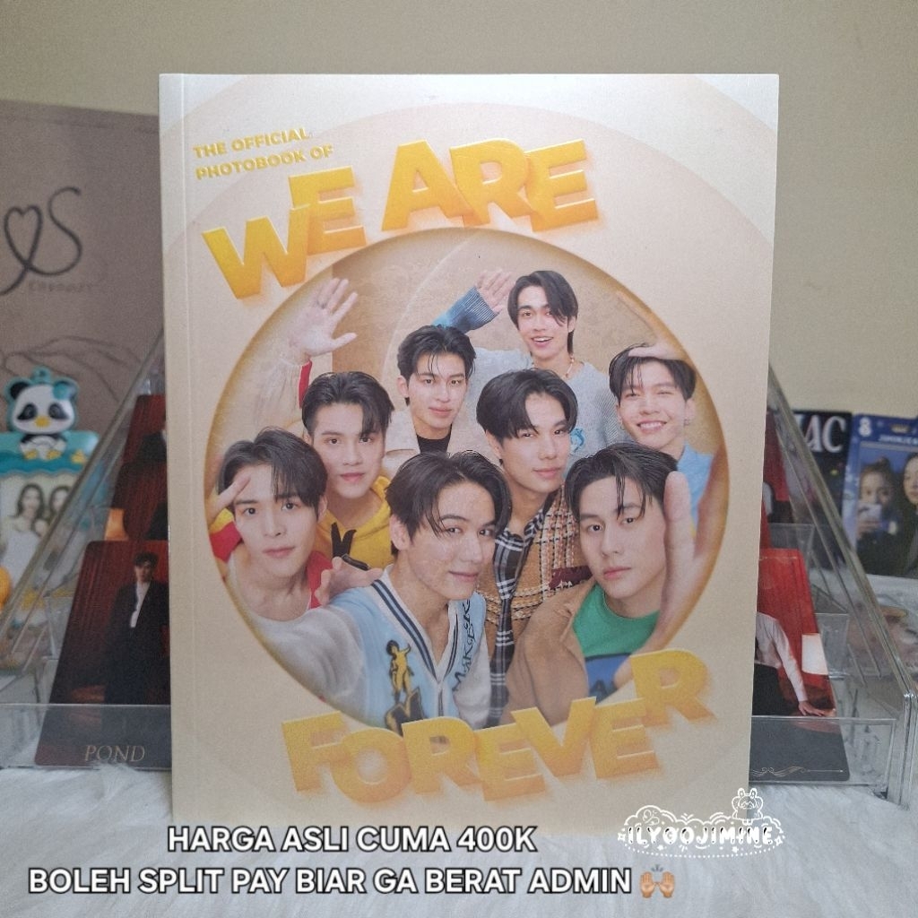 PHOTOBOOK WE ARE FOREVER GMMTV OFFICIAL MERCHANDISE PB PPW PONDPHUWIN POND NARAVIT PHUWIN TANGSAKYUE