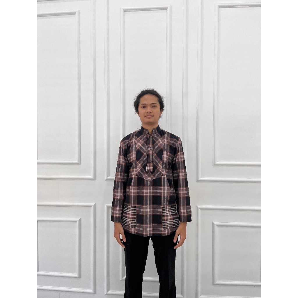 BAJU KOKO BAJU MUSLIM PRIA SARUNG LENGAN PANJANG