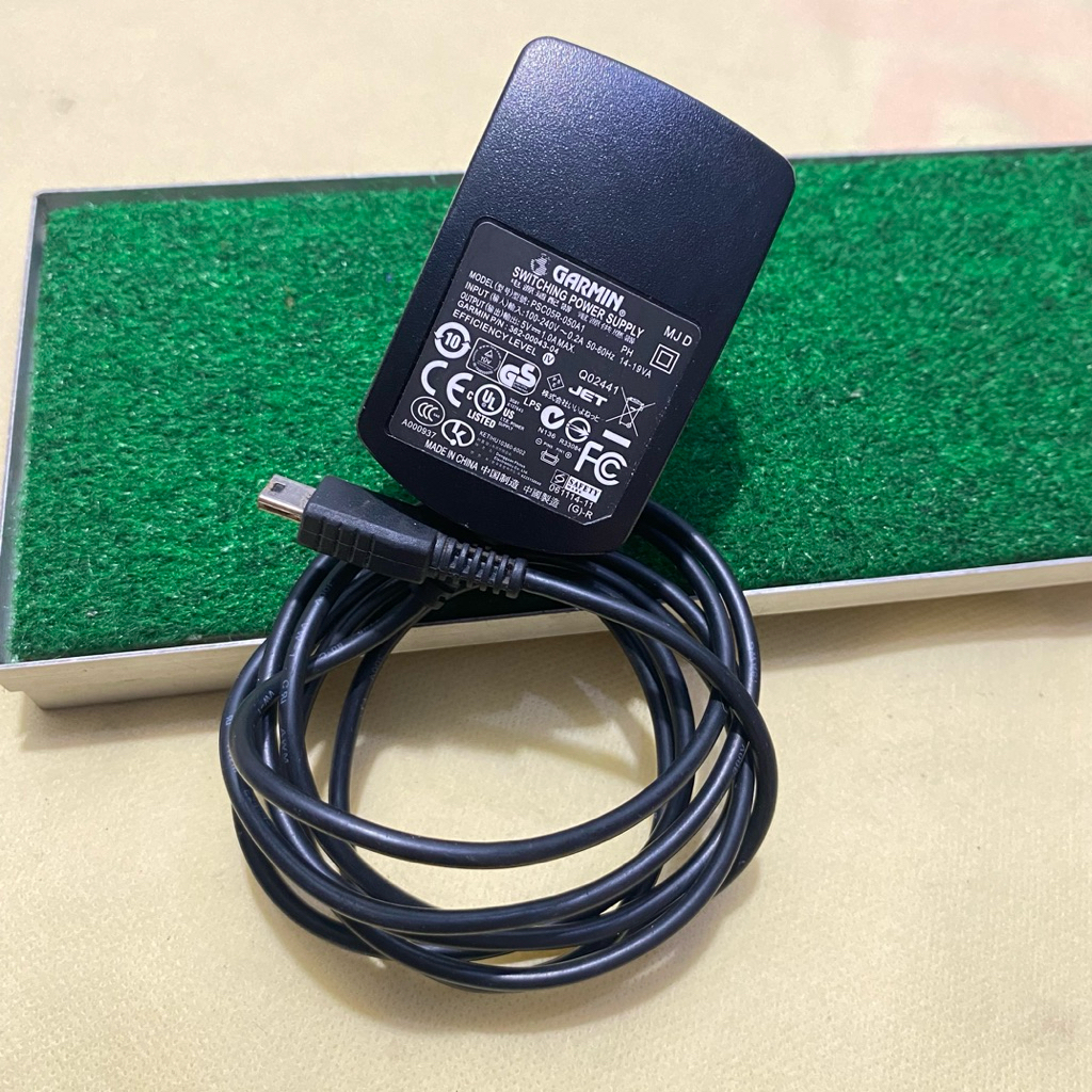 Charger Garmin 5V Mini Usb Original Second mulus