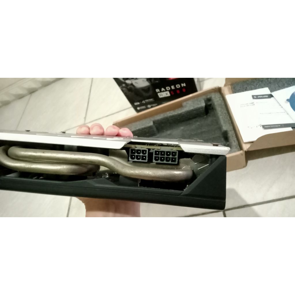 VGA RX580 8GB GDDR5, CASING SAPPHIRE FULLSET NORMAL NO MINUS