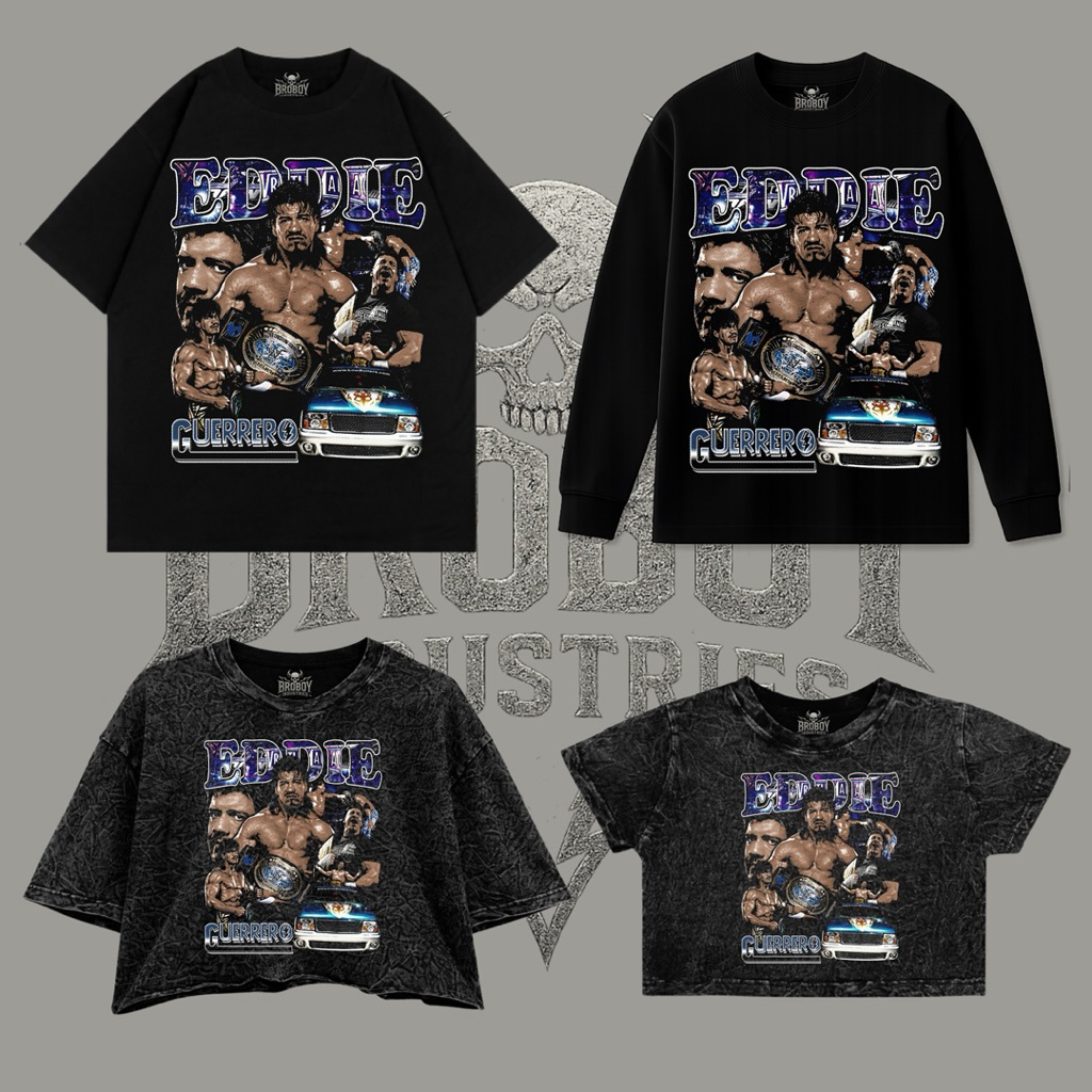 B-i Eddie Guerrero (The Manipulate) Oversize Tee | Long Slevee Tee | CropTop Oversize | CropTop Slim