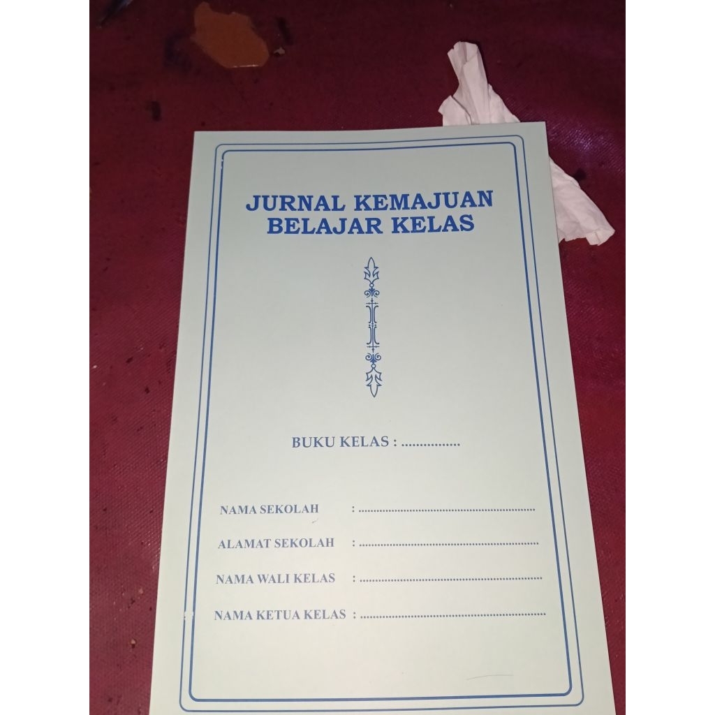 buku jurnal kelas untuk tingkat MI