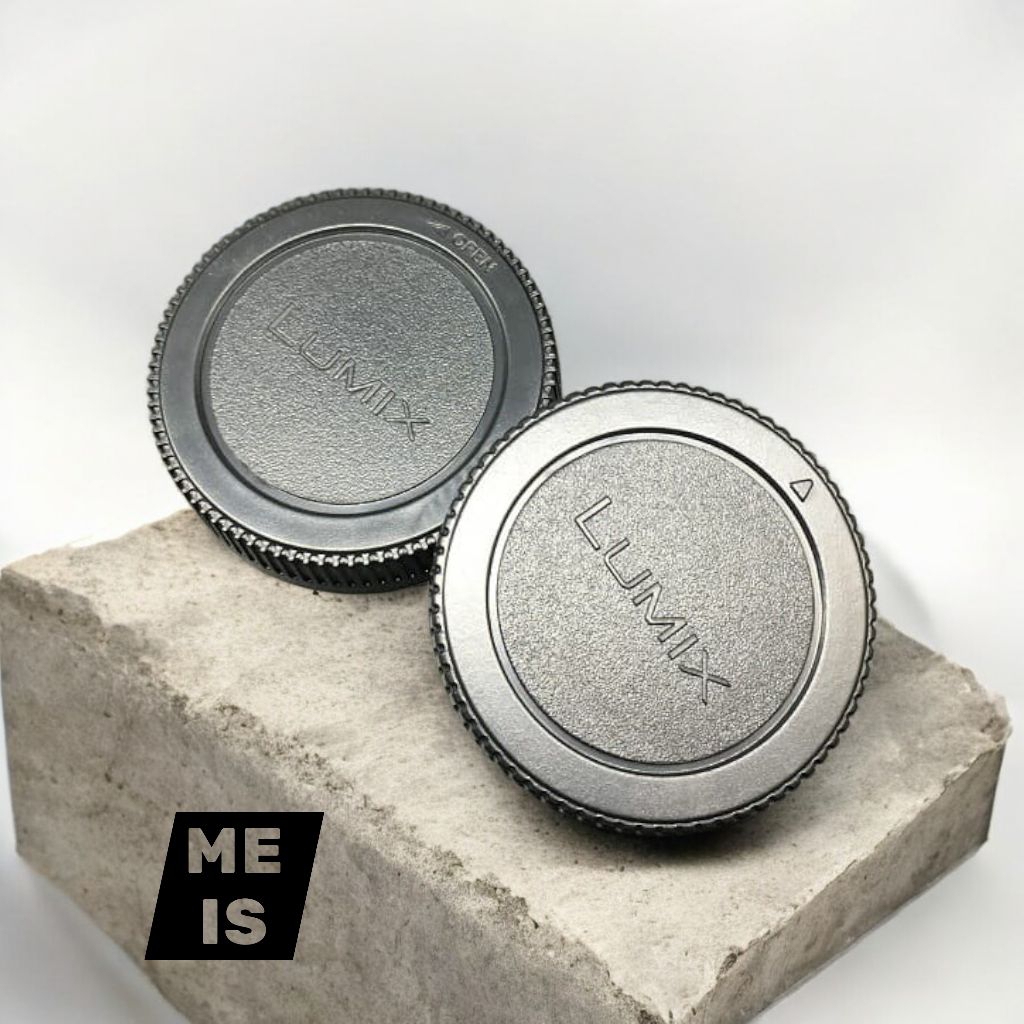 1 Set Rear Cap Lumix GX7 GX8 GX9 GX85 -Tutup Body & Lensa Belakang Panasonic