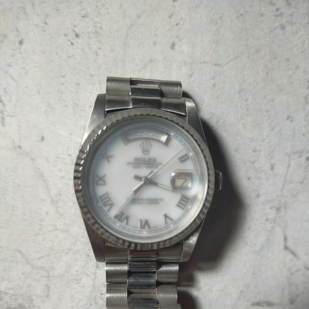 Rolex 18239 oyster perpetual day-date superlatif chronome Ter officially certified