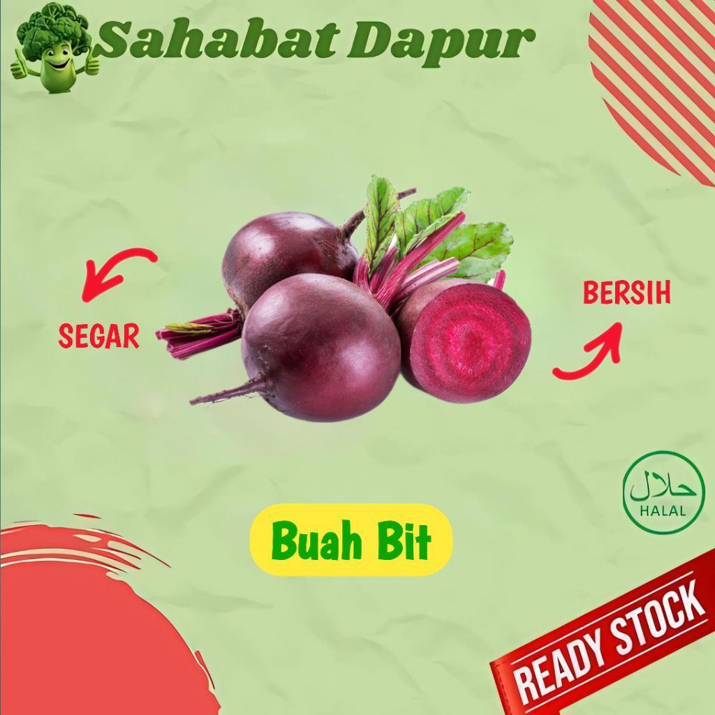 Buah Bit Beet 1 Pcs - Buah segar palembang