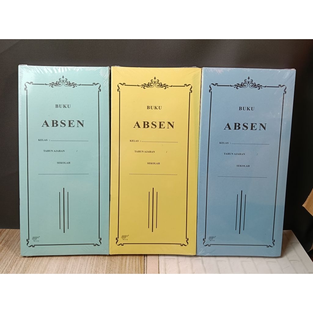 BUKU ABSEN KELAS ANAK SEKOLAH