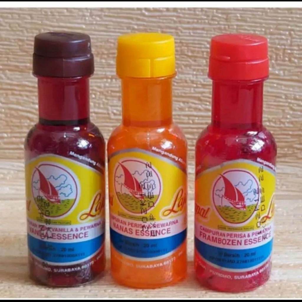 Kapal Layar Frambozen – Nanas - Vanilla Essence 20ml – Perisa Makanan & Minuman