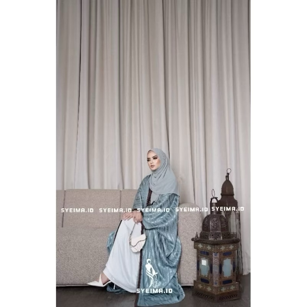 Ghaniya Abaya Exclusive Original brand local by SYEIMA.ID abaya outer dubai abaya jalabiyah dubai ga