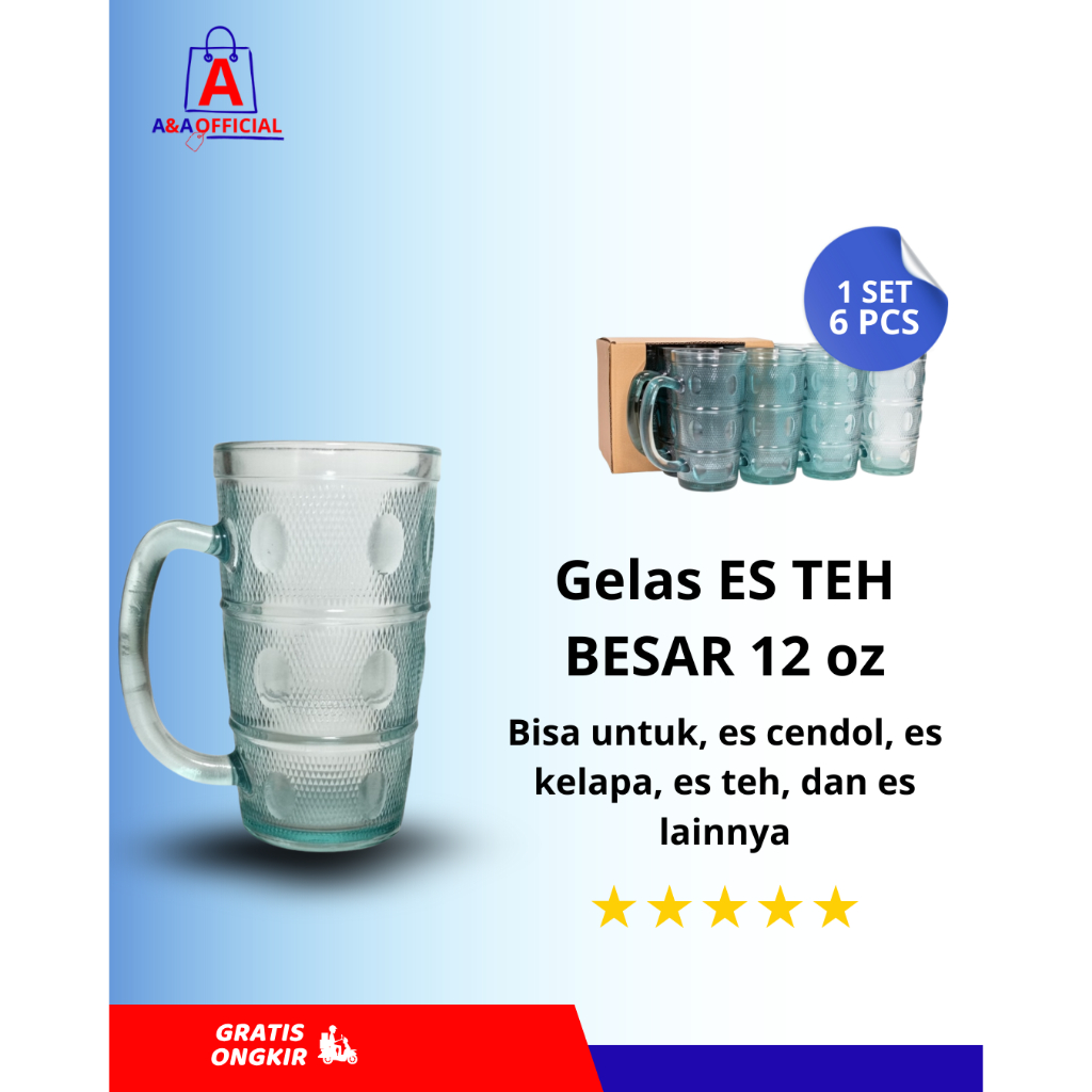 kedaung gelas kaca klasik