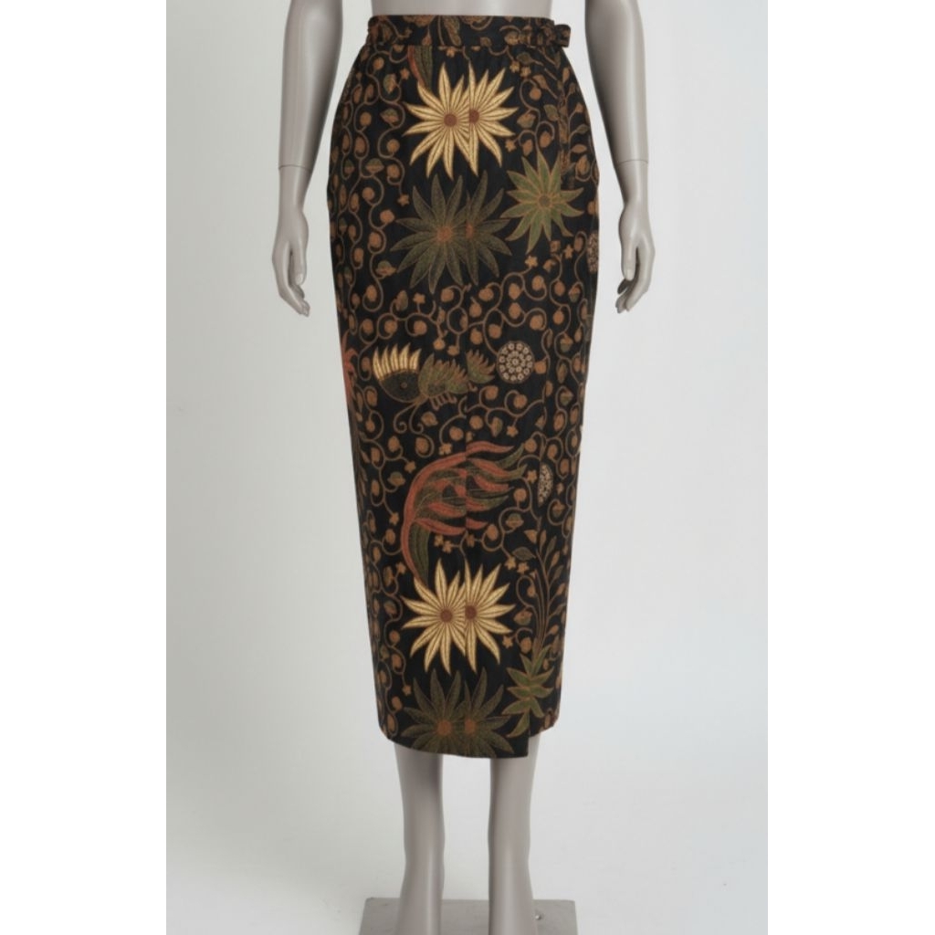 Rok Batik Span Panjang Premium - Bawahan Kebaya Instan Motif Klasik Modern