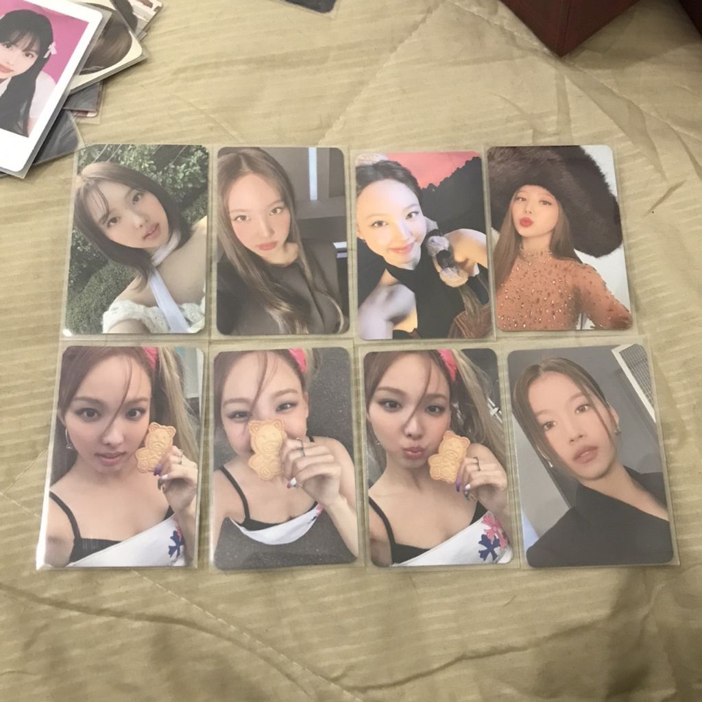 NAYEON ALBUM PHOTOCARD ABCD WITHYOUTH POP SET ME FREE