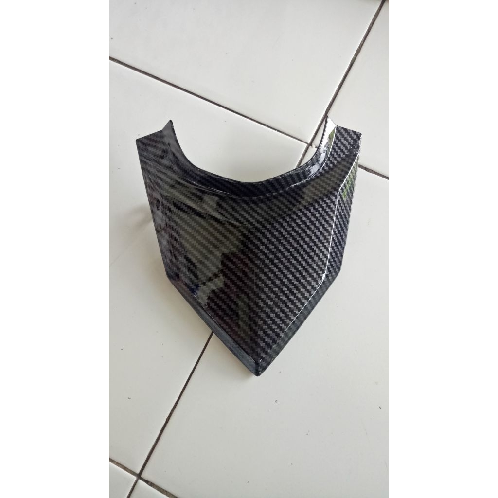 COVER SAMBUNGAN BODY BODi BELAKANG SONIC 150  KARBON
