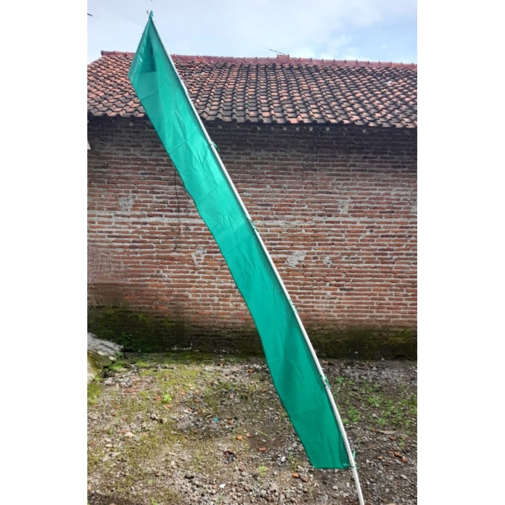 umbul-umbul polos uk 2mx40cm,umbul-umbul polos,umbul-umbul panjang