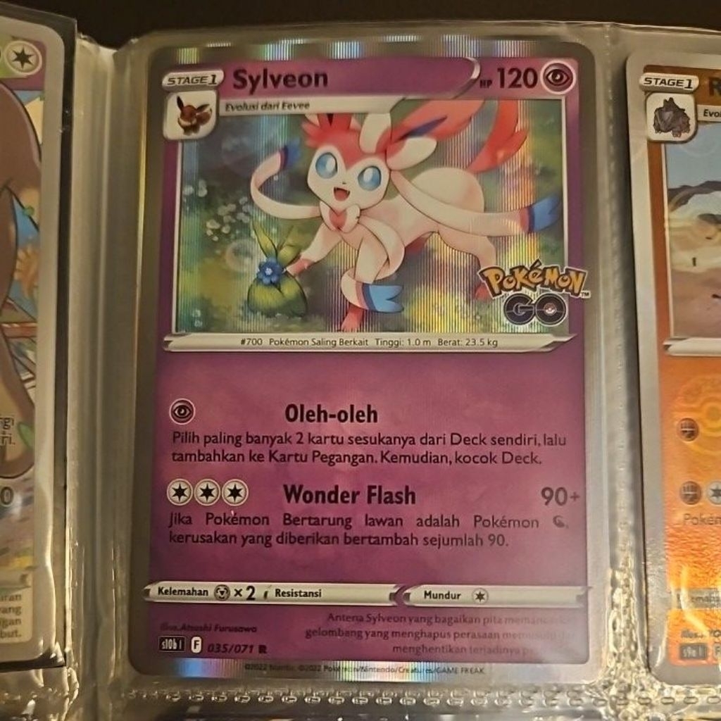 kartu pokemon GO Sylveon