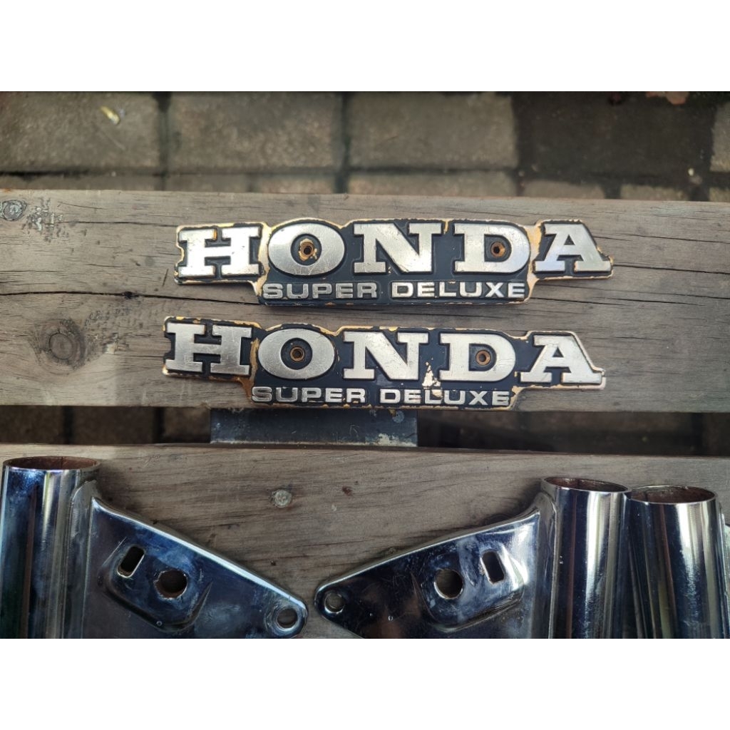 emblem tangki gl100 gl125 ori copotan