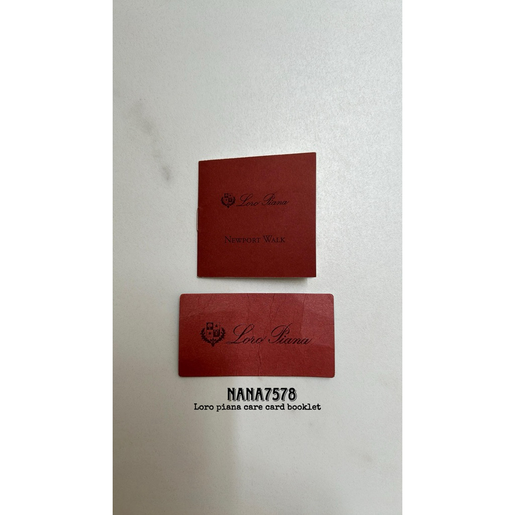 Lorpi care card booklet