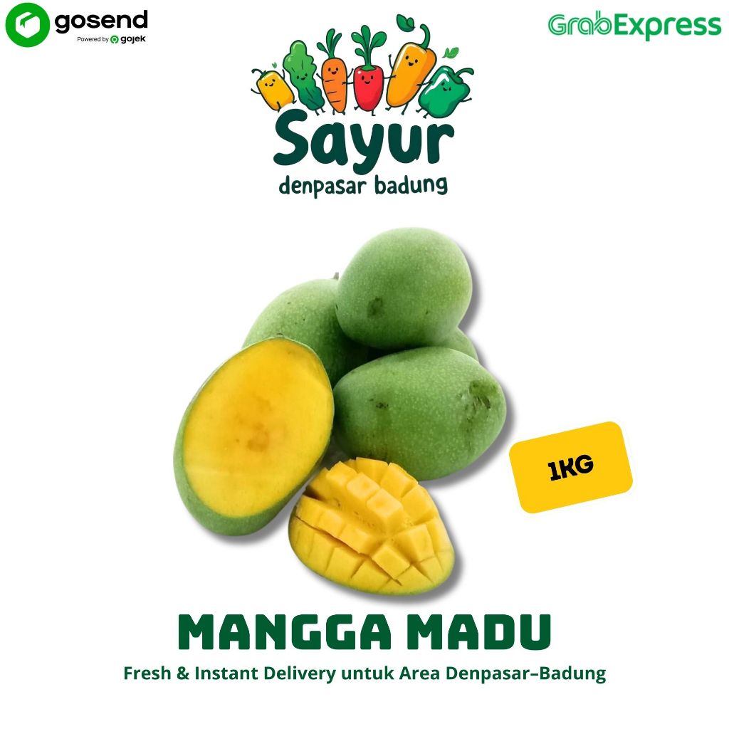 Mangga Madu 1kg - Sayur Denpasar Badung