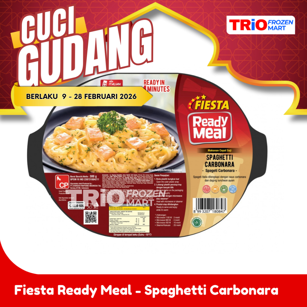 Fiesta Ready Meal Spaghetti Carbonara