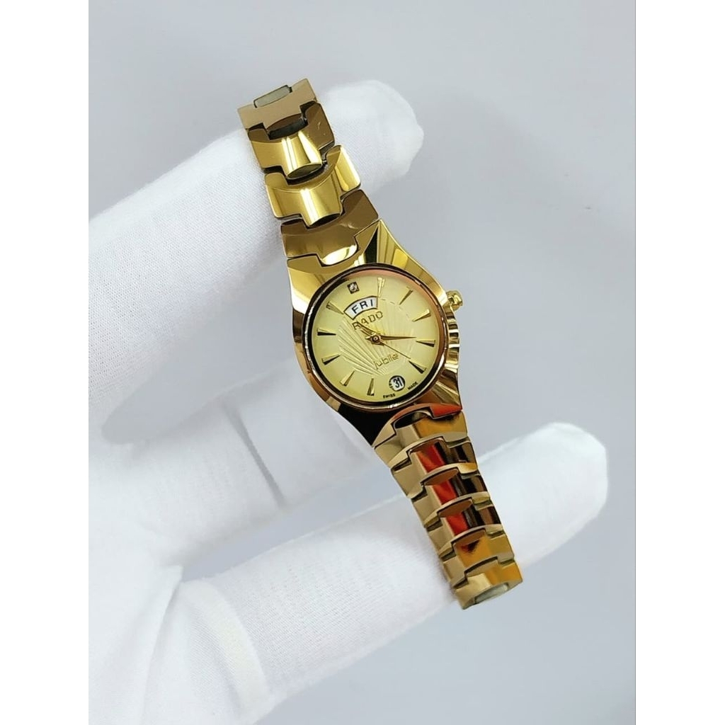 Jam Tangan Wanita Mewah RD Original Jubile Full Ceramic Tungsten Shappire Elegant Stylish Women’s Lu