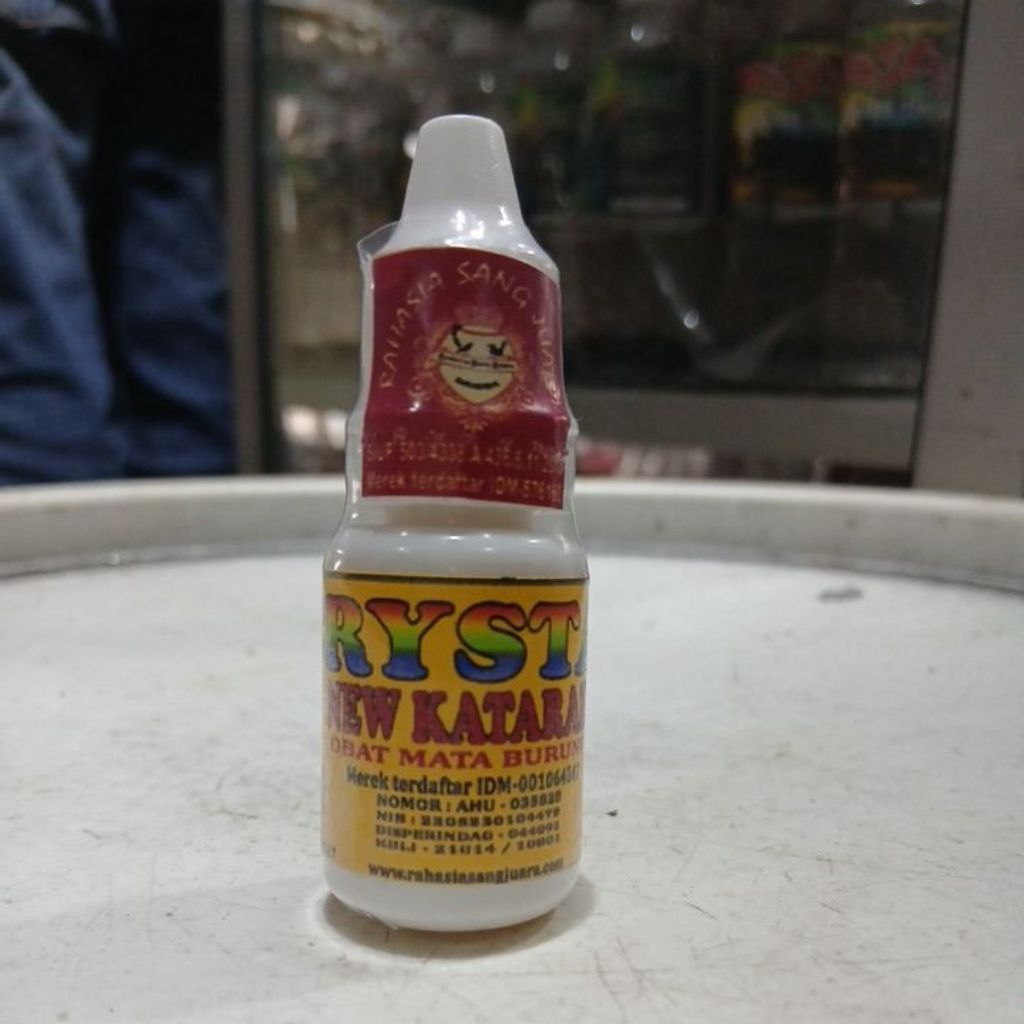 CRYSTAL NEW KATARAK OBAT MATA BURUNG