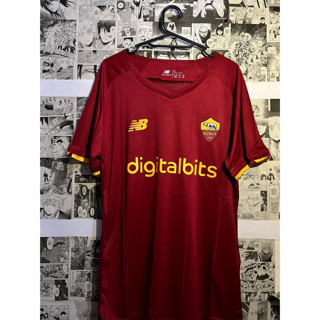 Jersey As Roma home 2021-2022 Player Issue