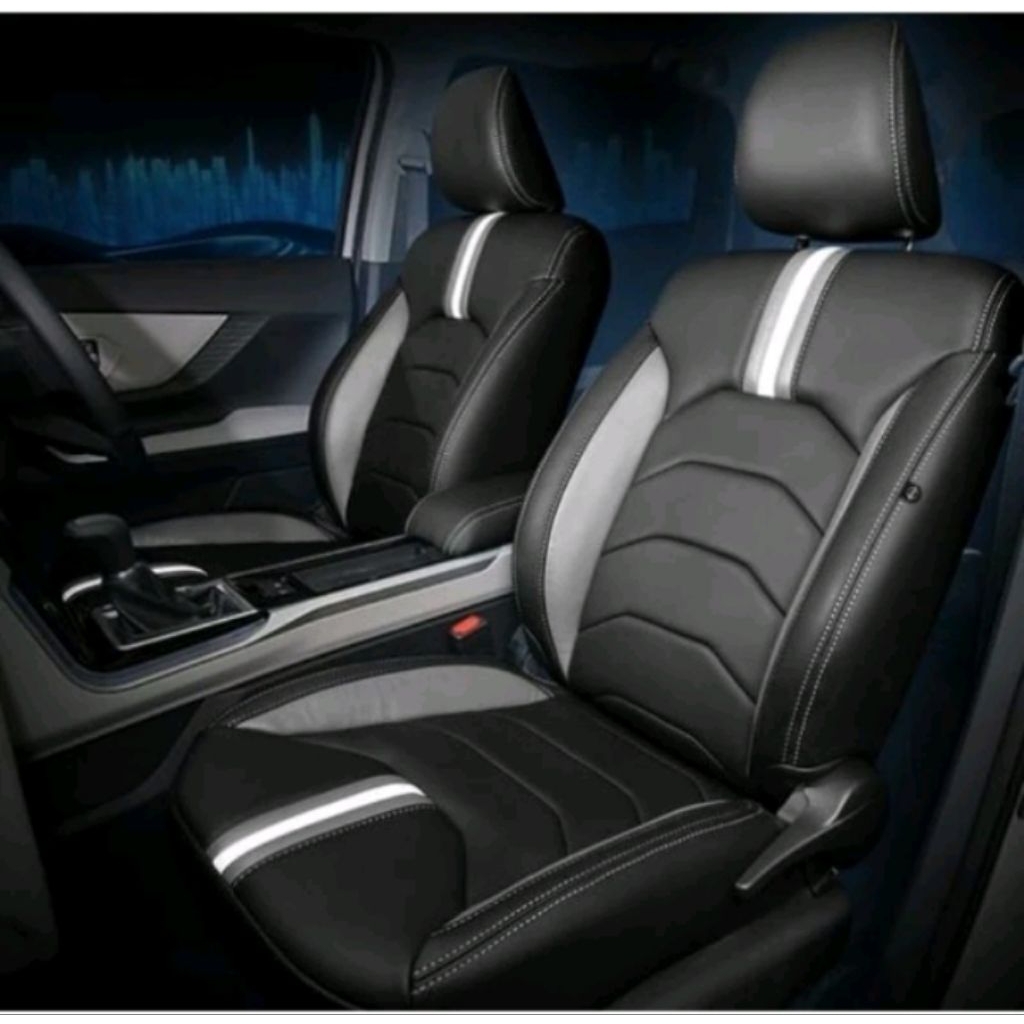 Sarung jok mobil Mobilio 2017-2020 full seat jok 3 Baris