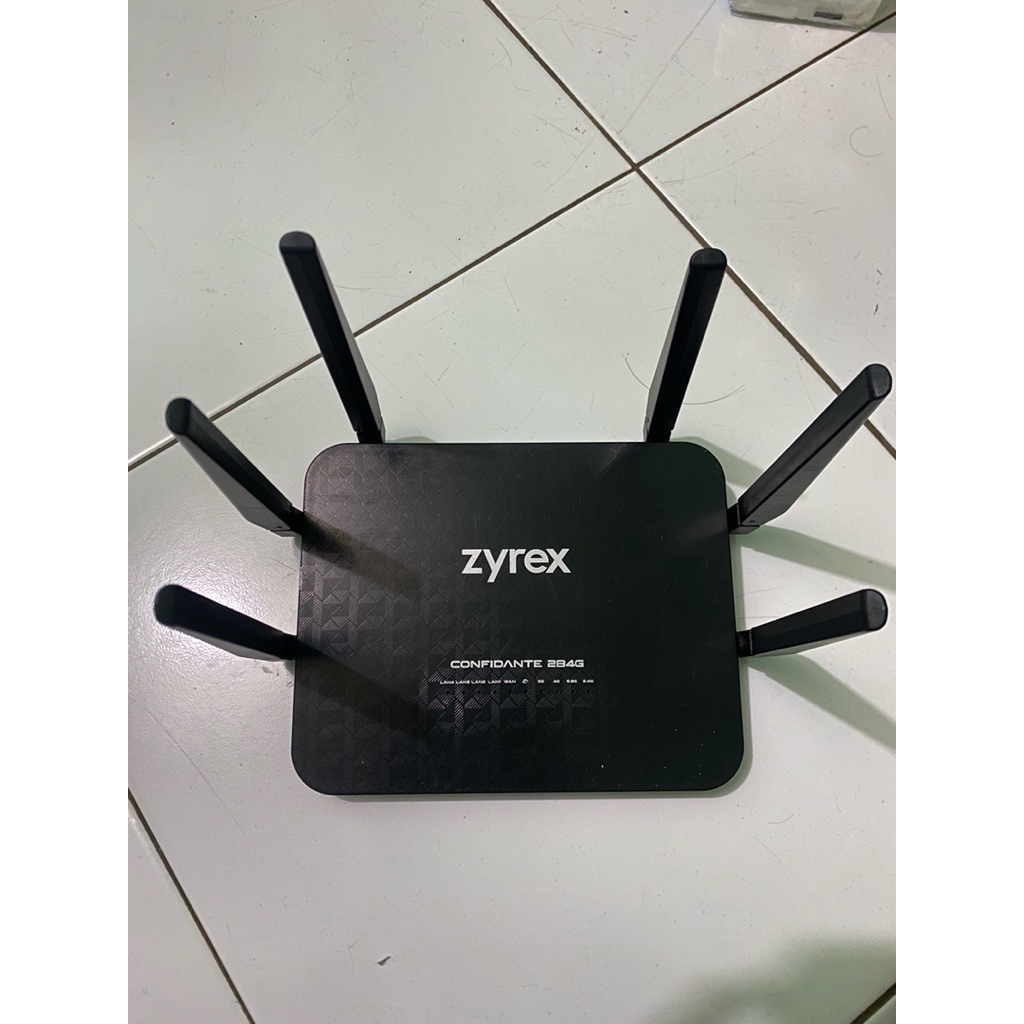Zyrex Router Confidante 2B4G 3G/4G Dual Band Normal