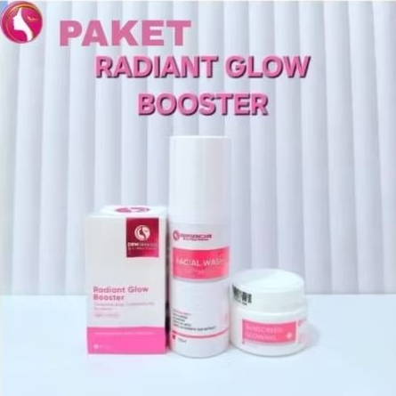 Drw skincare Paket Radiant Glow Booster untuk flek hitam