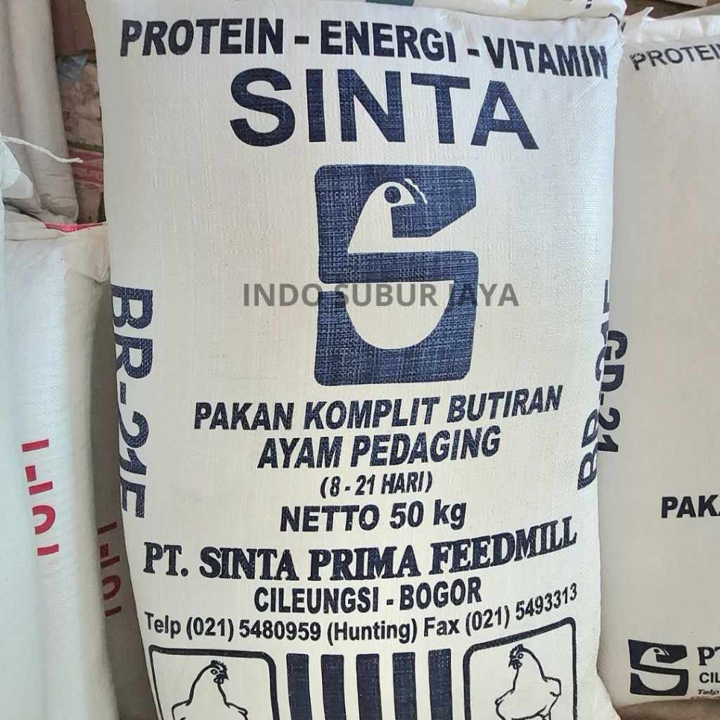 Pur Ayam Sinta 1 KG Pakan Ayam Pedaging
