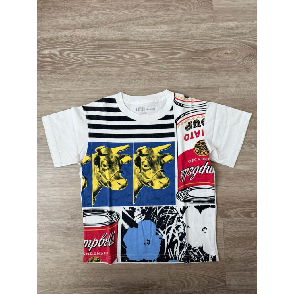 Preloved Uniqlo Tshirt UT Campbell size 120