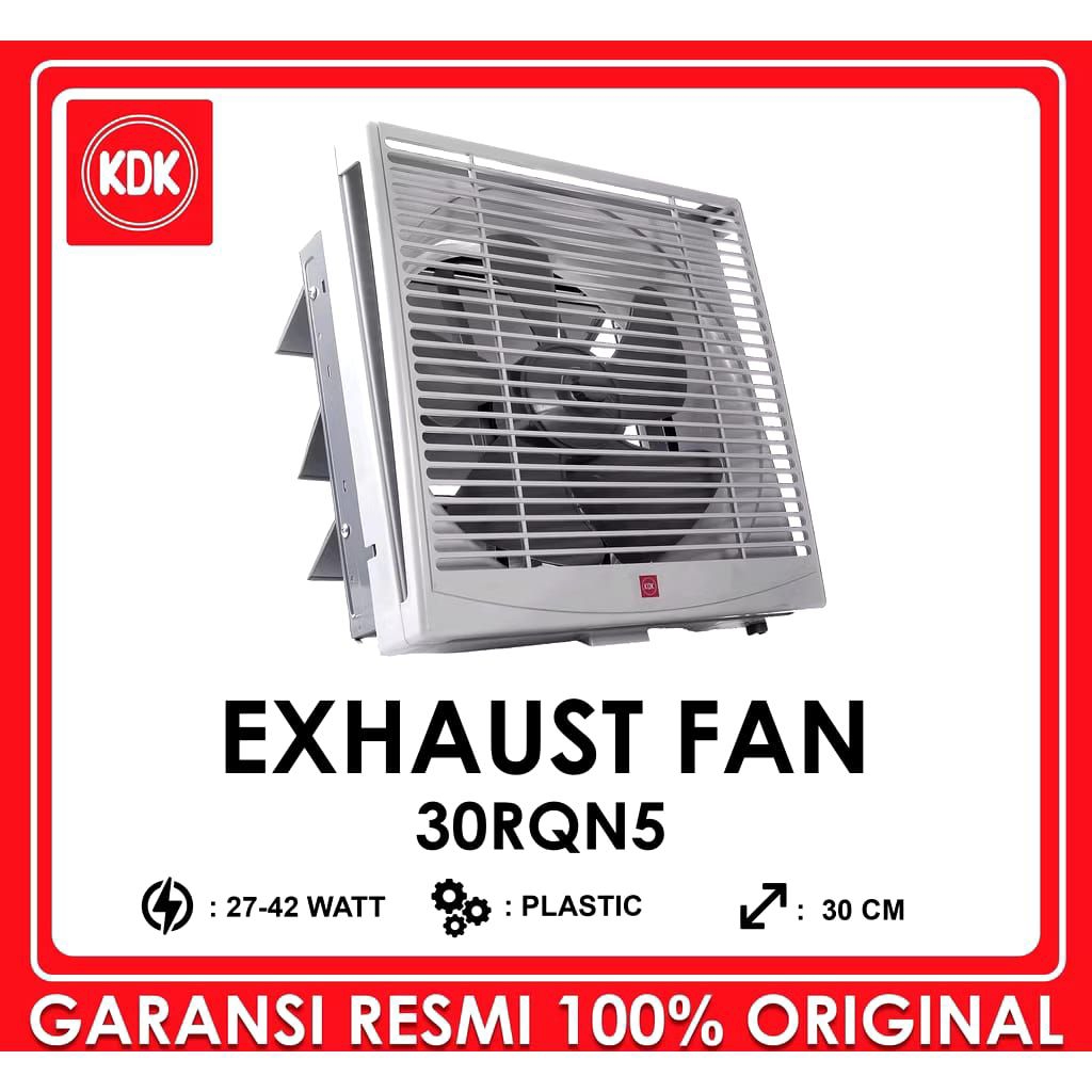 Exhaust Wall Fan 12 inch KDK 30RQN Exhaust Dinding